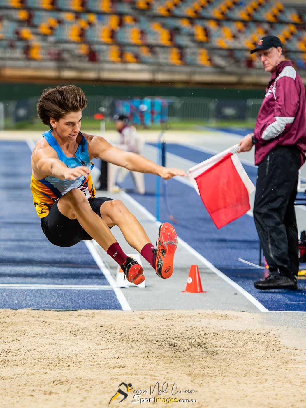 Harrison Adams, Men Under 18 Long Jump